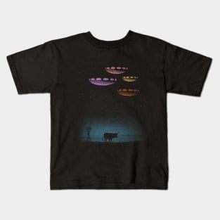 Mysteries of the Night Sky Kids T-Shirt